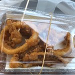 おやつ工房 味彩 - イカの唐揚げ　なんと、オーダーしてから調理するというこだわり用！！　2018/07/15