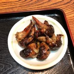 Unagi no uojuu - 肝焼き　非常に品質が良く、しっかりとした苦味と旨みが感じられました◎　2018/03/24