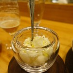 ヴィチーノ - 和風農園の新玉ねぎとソルベ