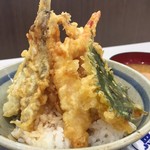 牧原鮮魚店 - 地魚天丼580円税込