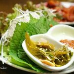 幸永 - サンチュセット 600円