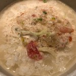 つけ麺一燈 - 蟹出汁冷やし和えつけそば(2)