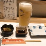 喜助 - キンキンに冷えた生ビール