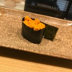 都寿司 - 塩水ウニ