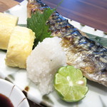 ひより茶屋 - 焼き魚サバ