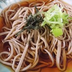 蕎麦人 - 四季彩三味  冷たいお蕎麦