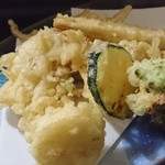 蕎麦人 - 四季彩三味  野菜の天婦羅