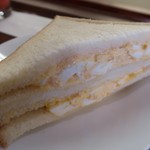 サンマルクカフェ - 玉子サンド