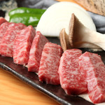 朱鯱 - 村上牛サーロイン石焼き