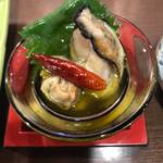 Hiroshimanosakedokorootamaya - 自家製大粒牡蠣のオイル漬け