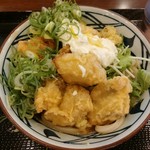 丸亀製麺 - タル鶏天ぶっかけ【2018.７】