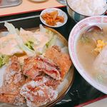 中華食堂喬 - 若鶏の唐揚げランチ 680円