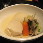 庫裏 - 旬根菜の炊き合わせ