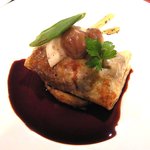 ル・コントワール・デュ・グー - 子羊のロースト・クレープ包みワインソース