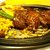 ビッグテキサス - 料理写真:ランチのサービスステーキ　ハラミ180g