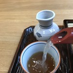 そば処 泉家 - 蕎麦湯
