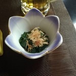 日本料理　汐彩 - ぱるだまのお浸し
