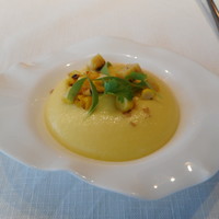 Jean-Georges Tokyo - とうもろこしの冷たいムース