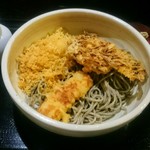 蕎麦鳥 - たぬき蕎麦  550円