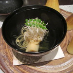 日本料理 TOBIUME - 合馬の筍と岩屋の若芽
