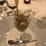 ソンブルイユ TOKYO - アミューズ、とうもろこし