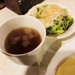 ランチ寿 - サラダ、スープ