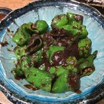 能登美 - ししとう味噌炒め