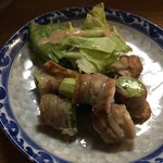 成田家 - アスパラ肉巻焼