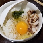 新潟長岡らぁめん 安ざわ食堂 - 新潟ＴＫＧ（玉子かけご飯）