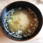 徳山鮓 - あざみの味噌汁