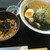 ファミリーレストランe'f - オホーツク干貝柱塩ラーメン＆特製醤ライス丼セット1080円