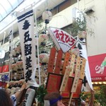 白頭山 - 小倉祇園の最終日  鐘や太鼓で 盛り上がります