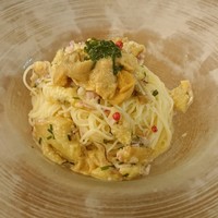 YPSILON Aoyama - 塩水ウニと焼き茄子のカッペリーネ