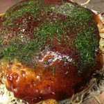 広島風お好み焼 もみじ屋 - もみじ屋(肉玉いか天そばダブル)