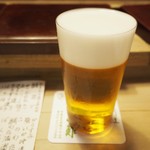 英ちゃん冨久鮓 - 生ビール