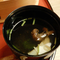 うなぎ和食 しら河 名駅店 - 「肝吸い」220円