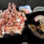 天ぷら桂 - 天丼と半うどん　850円