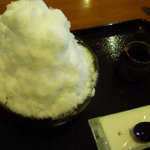 甘味処 楓 - ＜2011年8月＞楓雪　600円