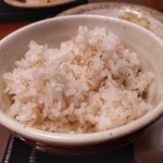 Sumibi Yaki Izakaya Gyuutan Wasuke - 麦ご飯