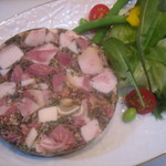 コッパ　ディ　テスタ　サラダと一緒に。