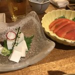 亀鶴庵 - 板わさは山葵たっぷりで食べたい！