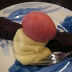 Bistrot Chez Bois - ガトーショコラとアイス