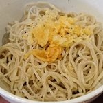 Teuchi Soba Udon Ayame - 彩め ＠本蓮沼 ランチセットの蕎麦は冷たいものをお願い