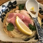 中華そば 先﨑 - イカ肝煮干つけそば