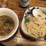 中華そば 先﨑 - イカ肝煮干つけそば