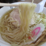 青竹手打ラーメン 日向屋 - 本日もﾁｭﾙｯﾁｭﾙ~ﾌﾟﾙﾝでした！