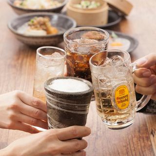 種類豊富なドリンクやリーズナブルな飲み放題も人気♪