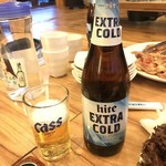 콩미가손두부 - 瓶ビールはハイト エクストラコールド