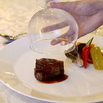 クルーズクルーズTHE GINZA - 仙台牛のサーロインのグリル 赤ワインソース