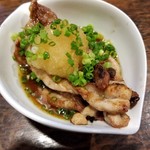 まいか - 鶏せせりのおろしポン酢 480円